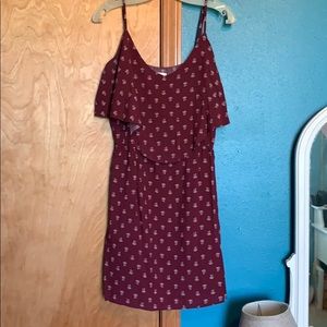 Old navy maroon summer dress